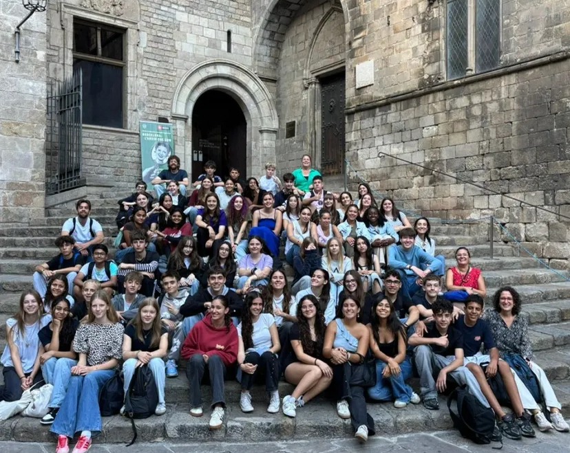 Estudiants d’Holanda d’intercanvi a l’Institut&nbsp;Blanxart